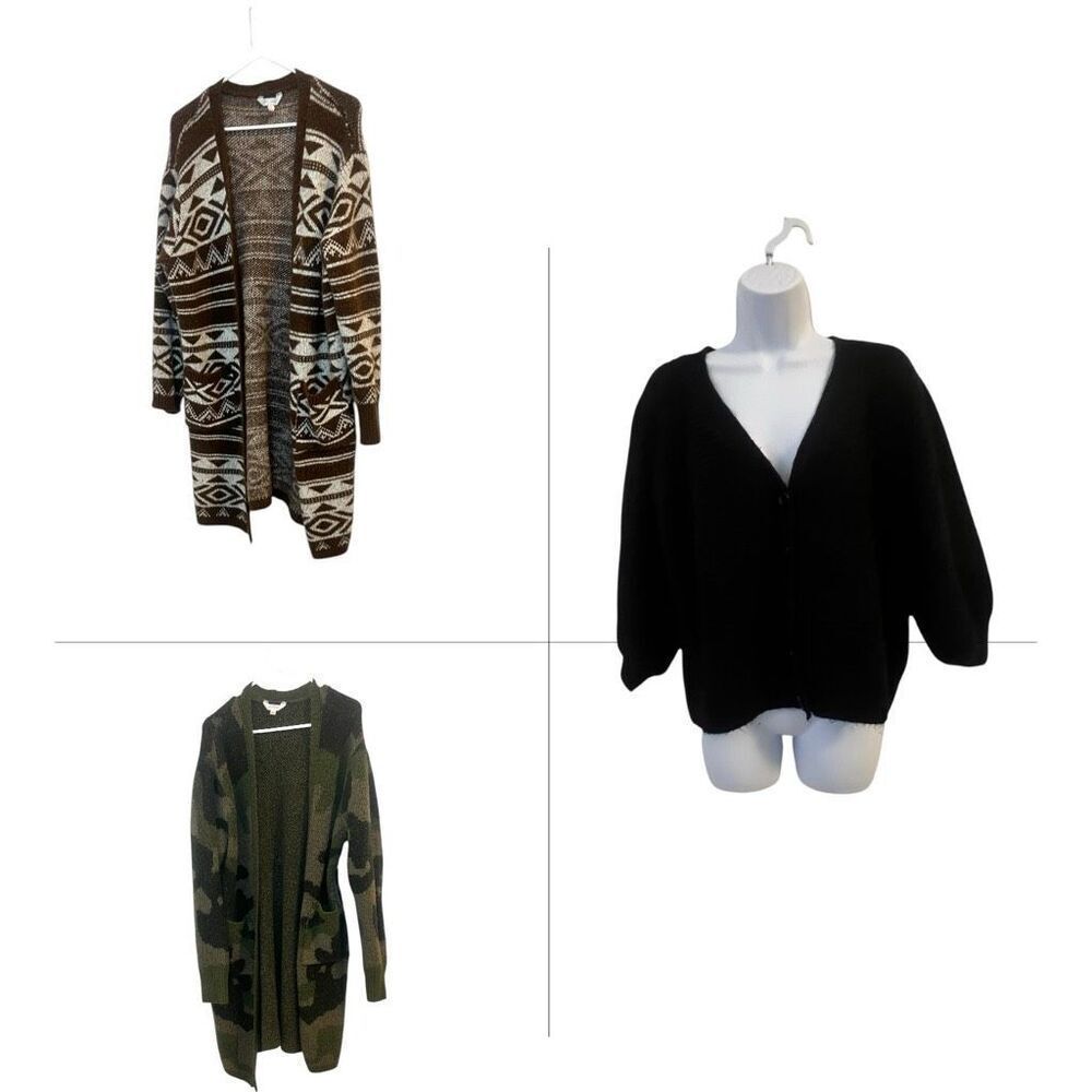 3 Fuzzy Sweater Bundle